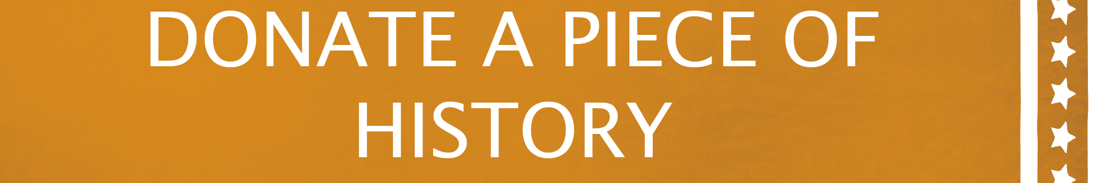 donate a piece of history button