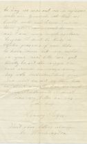Henry Seiger letter to Annie Roland in Marietta, 1862, page 2