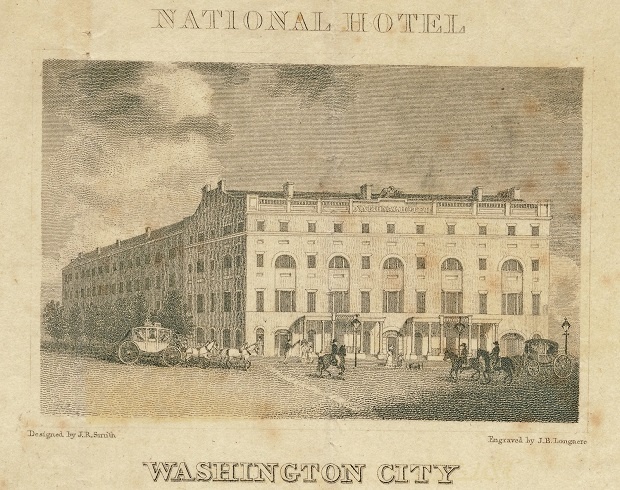 1837 National Hotel invoice detail