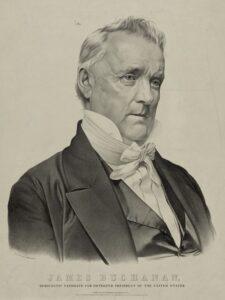 Man in high collar and formal jacket
