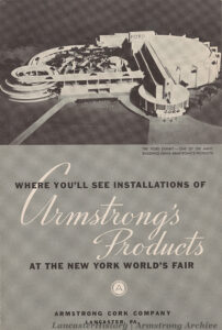 Armstrong Fair Program picturing the Ford Motor Company Building. Photo: LancasterHistory, Armstrong Archive.