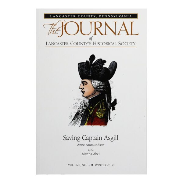 Image of The Journal's "Saving Captain Asgill" issue (front).