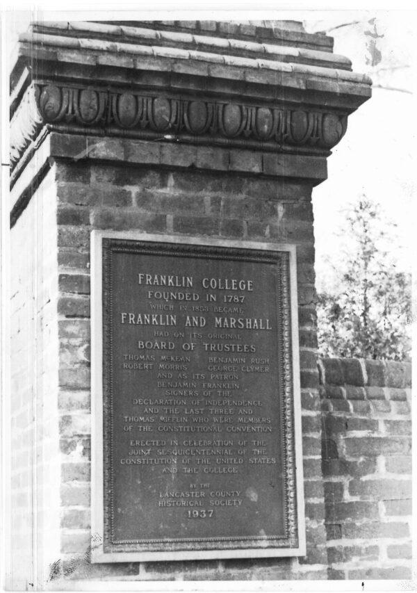 commemorative-plaque-returns-to-franklin-and-marshall-college