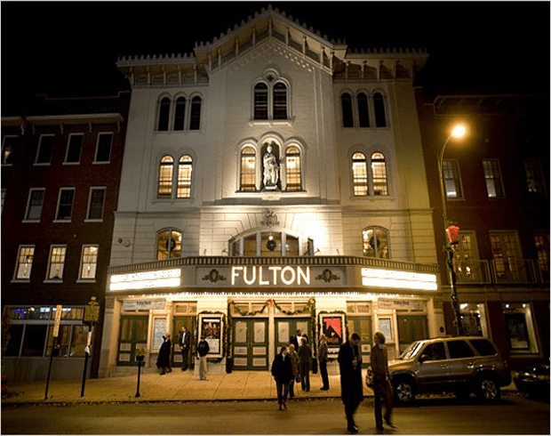 The Fulton Theatre. Photo Credit: Visit Lancaster.
