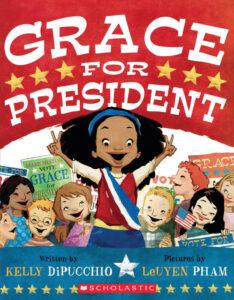 Book cover for "Grace for President."
