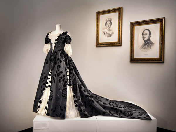 Harriet Lane Johnston's House of Worth gown.