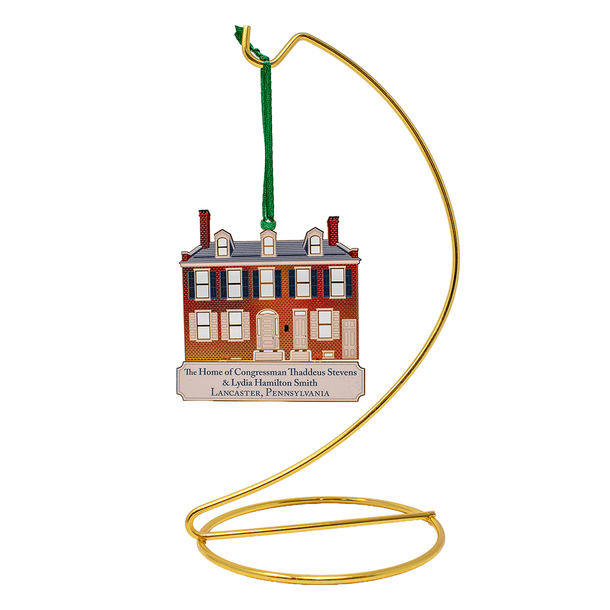 Home of Thaddeus Stevens & Lydia Hamilton Smith Ornament - Image 2