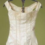 Corded Corset, c. 1800-1825. These corsets had no boning in them. 