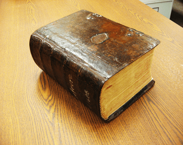 Image of the LeFevre Bible.