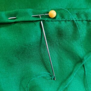 Hem Stitching the panels together