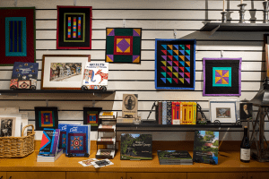 A perspective of the Museum Store at LancasterHistory.org.