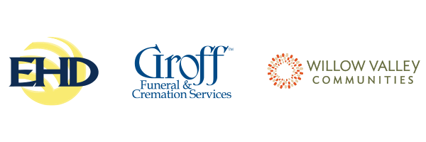 Music on the Lawn sponsors EHD, Groff Funeral & Cremation Services, and Willow Valley Communities