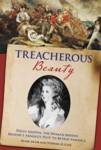 Image of the book cover of "Treacherous Beauty." Courtesy of Lyons Press.