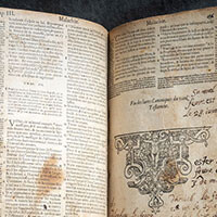 The LeFevre Family Bible is one of the most requested items in the LancasterHistory collections. It belonged to the family of Isaac LeFevre, a French Protestant who escaped religious persecution in France at sixteen years old in 1685.