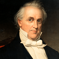 In 1856, diplomat and statesman James Buchanan was elected the 15th President of the United States at the age of 65.