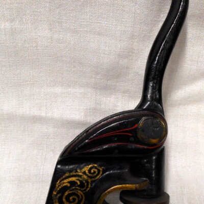 <i> Seal Press used to emboss documents, GAR Post #118. LancasterHistory, Gift of American Legion Post 372.  </i> Metal hand press to emboss documents.