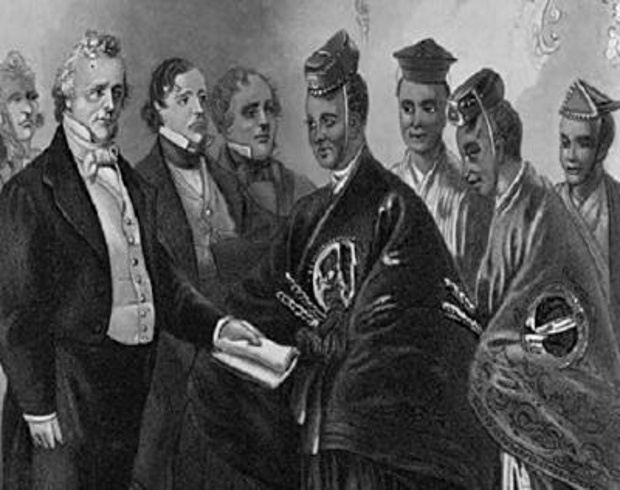 James Buchanan Welcomes Japanese Delegation